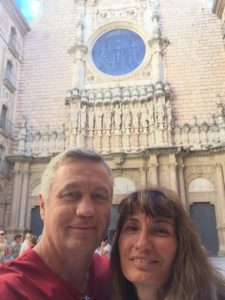 Todd and Oana at Montserrat