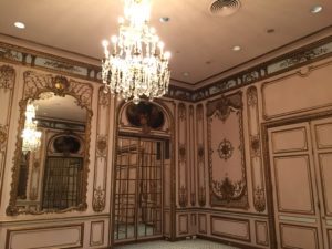 Tesse Fair Vanderbilt's reception room