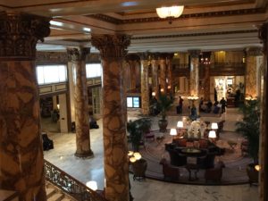 Fairmont Hotel Lobby