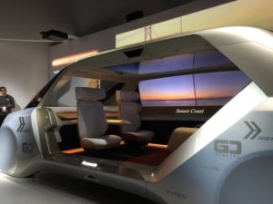 Living Space Autonomous Cabin (vehicle of the not too distant future)