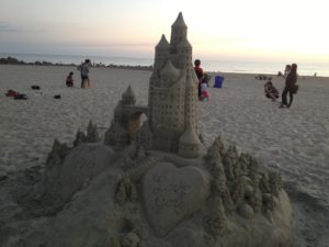 Sand Castle in Coronado