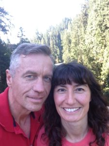 Todd and Oana at Capilano Suspension Bridge Park