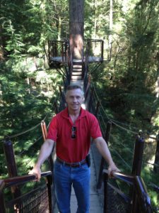 Todd at Capilano Suspension Bridge Park