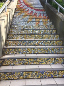 16th St Tile Steps