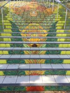 Lincoln Park Tile Steps