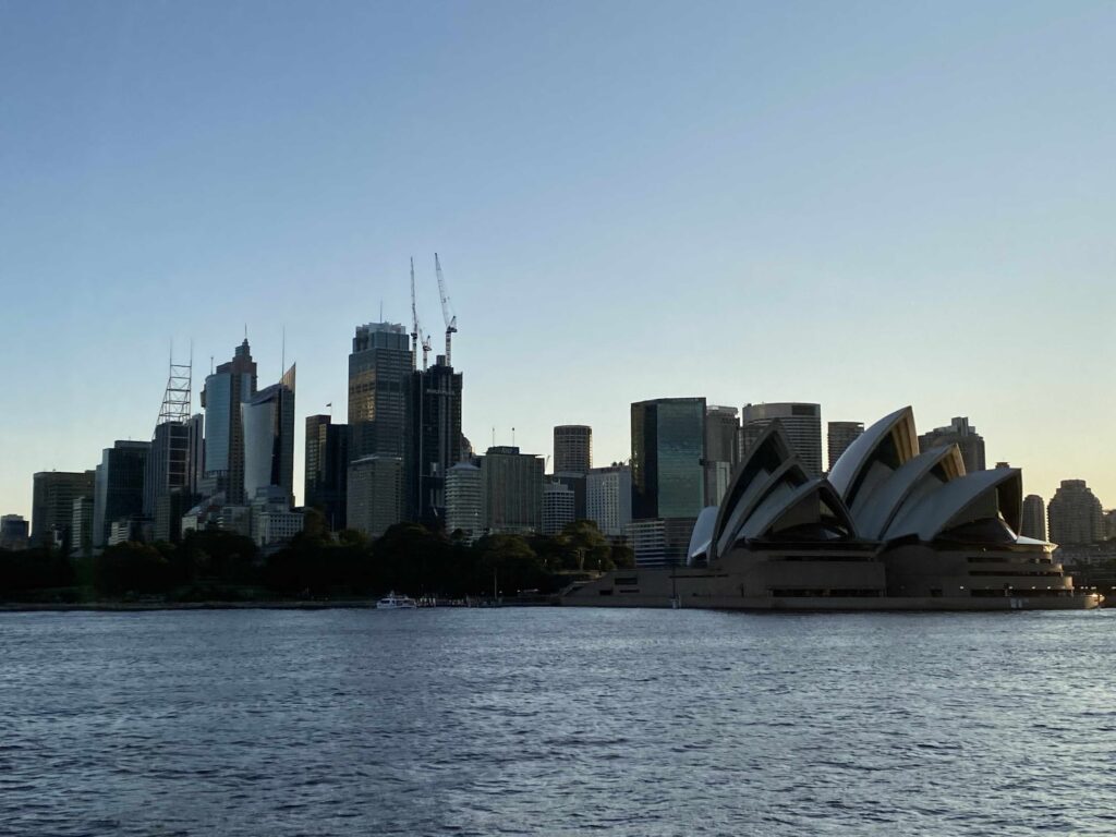 View of Sydney from the Harbour